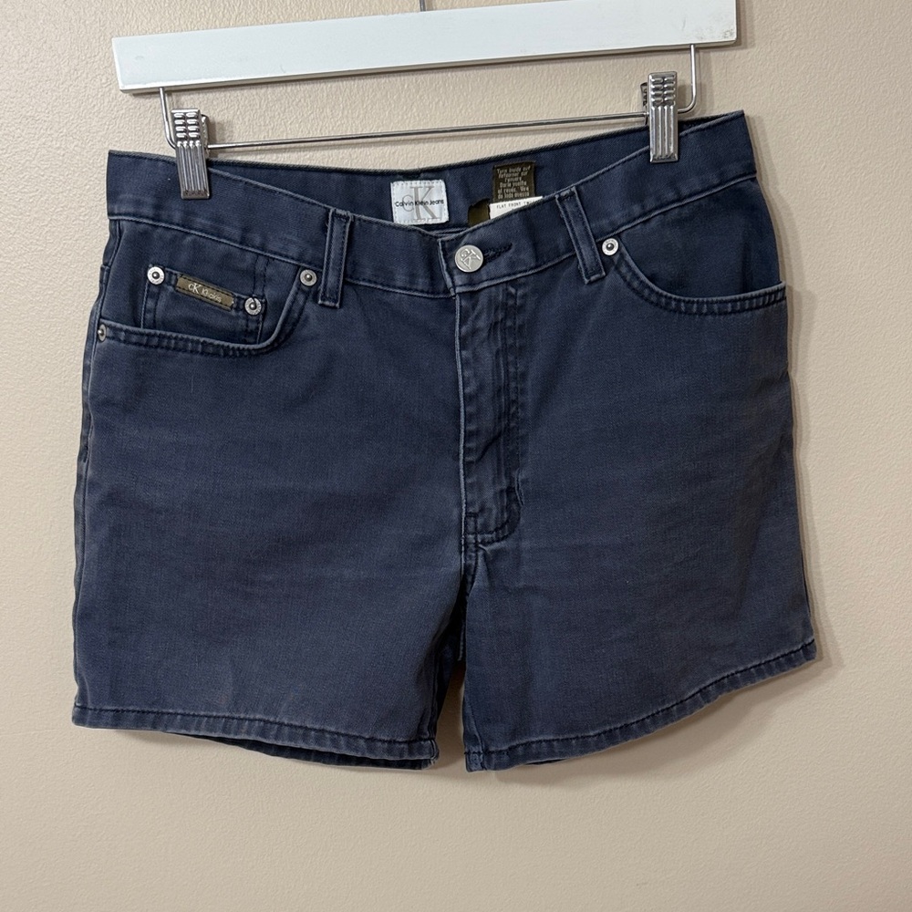Vintage Calvin Klein Jeans Navy Women's Shorts